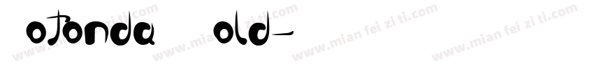 RotondaC Bold字体转换